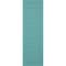 Ekena Millwork True Fit PVC Horizontal Slat Framed Modern Style Fixed Mount Shutters, Pure Turquoise, 12W x 37H, PR TFP001HF12X037PT - alternate 2
